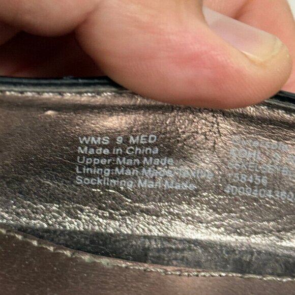 Sole Senseability Black Heels Sz 9 MED‎ - Picture 5 of 12